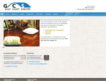 Tablet Screenshot of gulfcoastshelter.com